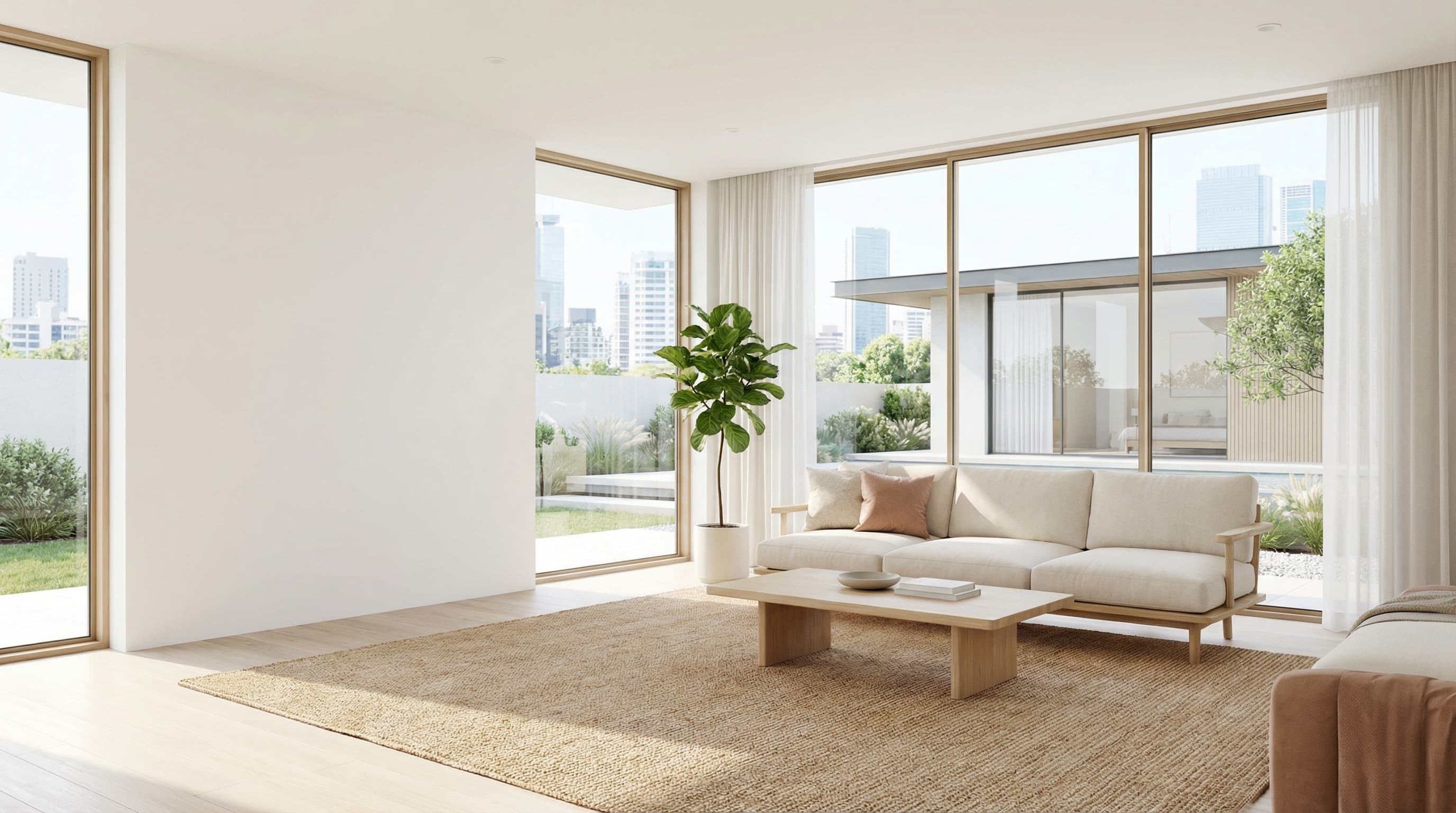 Contemporary real estate office