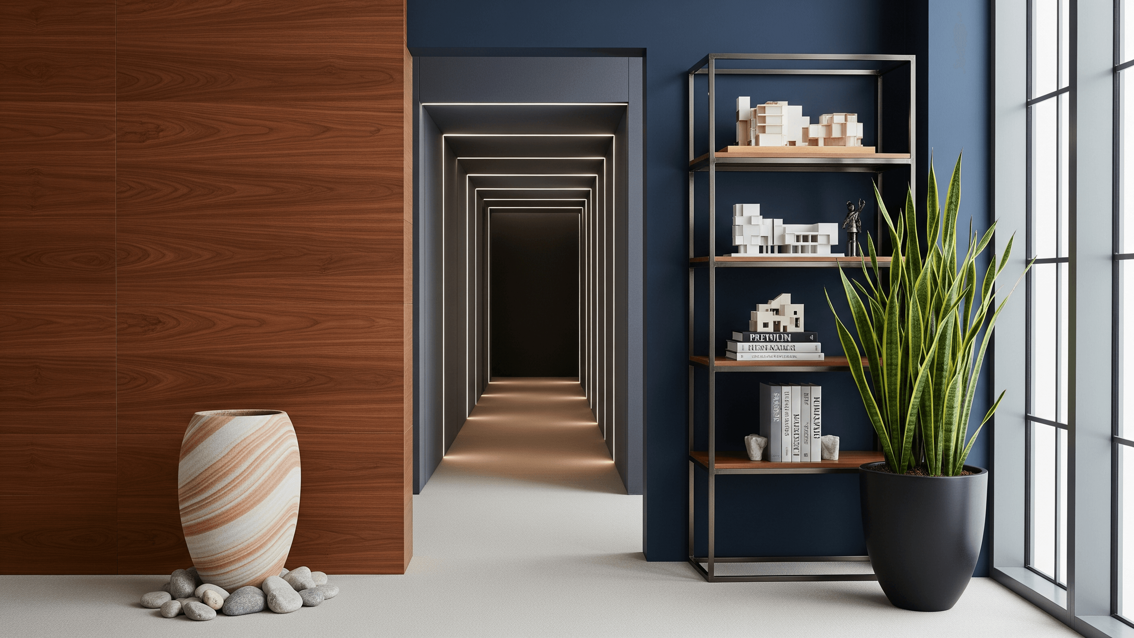 Mid-Century Modernist Study